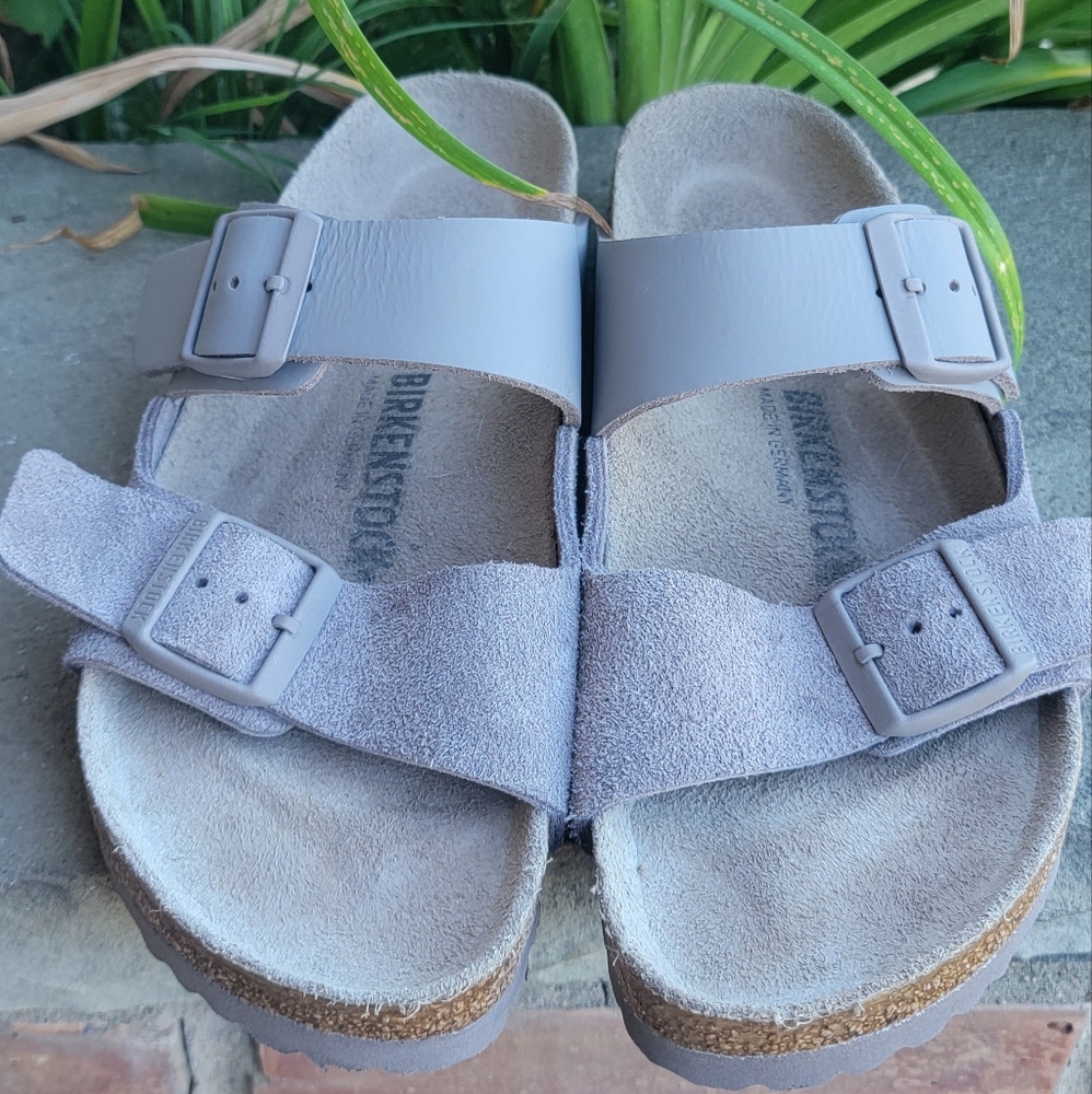 Birkenstock Arizona Colorblocked Shoes